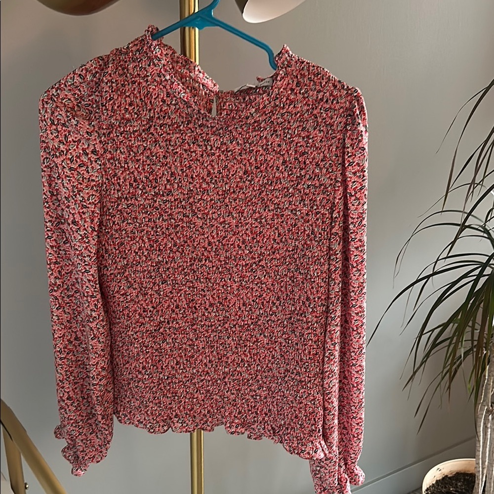 Floral Pink Blouse